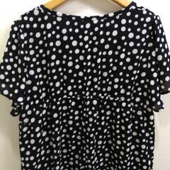 【AS KNOW AS 】 ロングトップス　　チュニック　ドットの画像