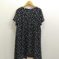 【AS KNOW AS 】 ロングトップス　　チュニック　ドットの画像