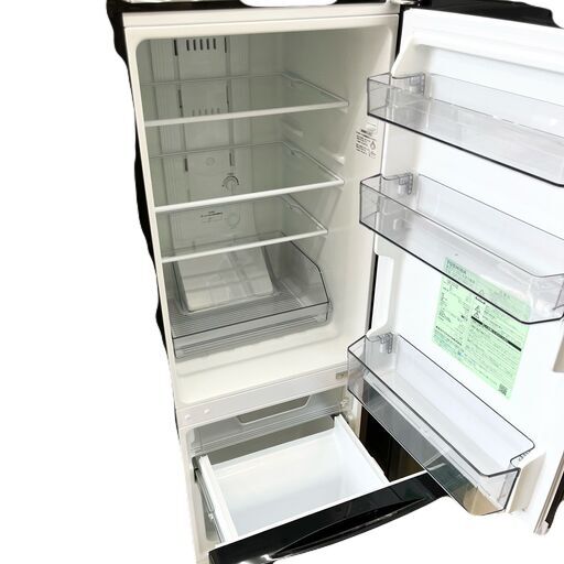 ☆ジモティー割有☆TOSHIBA/東芝153L 2ドア冷蔵庫ブラックGR
