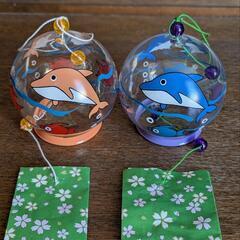 風鈴 2種類(￥50×2) 未使用品の画像