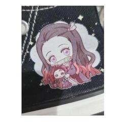 【美品】 だけど【訳あり】♡鬼滅の刃♡禰豆子ちゃん♡14㎝♡靴の画像