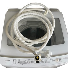 AQUA アクア 全自動洗濯機　AQW-V8N 2023年製 8kg ホワイトの画像