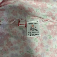 【条件付き値引き可】ミキハウス ロンパース 美品の画像