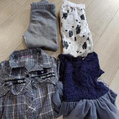 女子　秋冬用洋服　100　計32点の画像