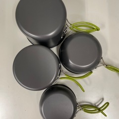 オーバーモント　アルミクッカーセット　きれい
の画像