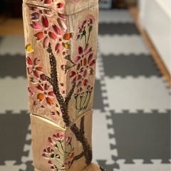 【桜の木】陶器ランプの画像