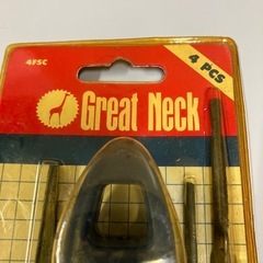 ☆値下げ☆2507-013 Great Neck ヤスリ3本セット ※バラ売り不可 中古の画像