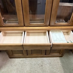 新品 未使用 食器棚 モリタインテリア工業 イングリッド1239　の画像