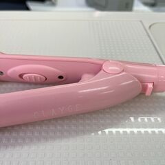 【リサイクルショップ ピカソ 小松原】🎀💗CLAYGE（クレージュ）25W 最高温度 約200℃ ミニヘアアイロン GL-MH212D💗🎀★9865★の画像