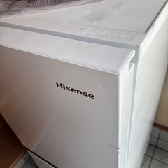 Hisense冷蔵庫 135L 説明書つきの画像
