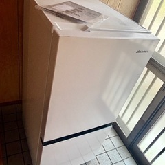 Hisense冷蔵庫 135L 説明書つきの画像