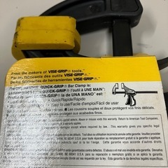 ☆値下げ☆2507-014 VISE-GRIP ミニバークランプ QUICK-GRIP 未使用品 保管時の汚れ有りの画像