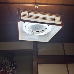 和❖モダン　HITACHI和風ペンダントライト◎和式照明器具6-8畳用
