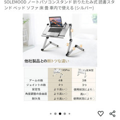 折り畳みテーブルの画像