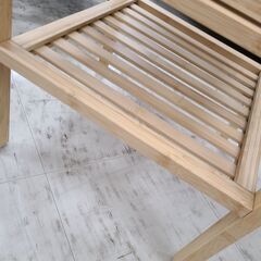 J9931【リユースのサカイ柏店】IKEA　イケア　サイドテーブル　NORDKISA　ノールドシーサ　クリーニング済み　参考価格9,990円の画像