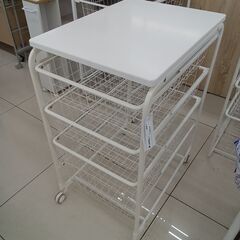 ★リユースのサカイ日立店★HJ6939 IKEA ワゴン ホワイ...