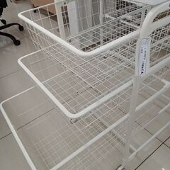 ★リユースのサカイ日立店★HJ6939 IKEA ワゴン ホワイト H77×D55×W41 クリーニング済み の画像