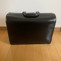 希少/ダレスバッグ（黒合皮）の画像