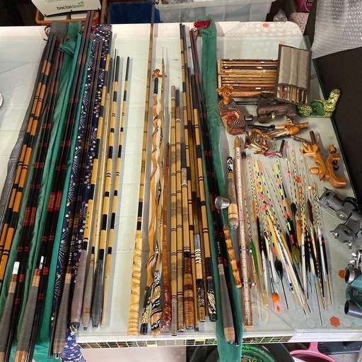 ヘラ竿　ヘラブナ釣り　用品まとめ売り