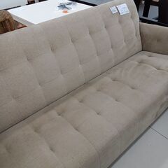 ★リユースのサカイ日立店★HJ6941 DONGHIA ソファ ベージュ H85×D90×W209 クリーニング済み の画像