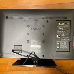SHARPテレビの画像