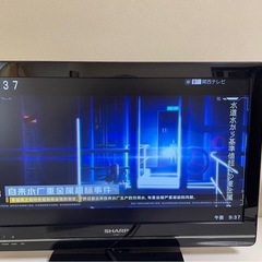 SHARPテレビの画像