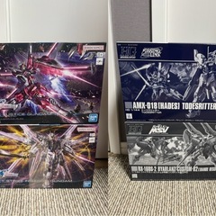 ガンプラHG4箱まとめ売り
