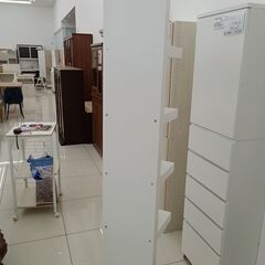 ★リユースのサカイ日立店★HJ6944  棚 ホワイト H189×D28×W30 クリーニング済み の画像