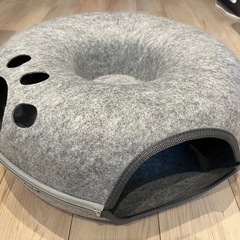にゃんぐるベッド  猫 ドーナツ トンネル  ベッド
