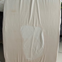 白くて可愛いミニベビーベッドの画像