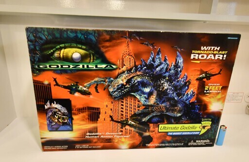 ●レア！希少！！●TRENDMASTERS US版　Ultimate GODZILLA 1998　ビンテージ品●究極　ゴジラ　フィギュア●相模原　横浜　神奈川●