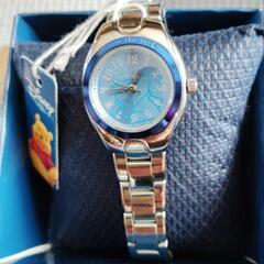 未使用　プーさん　箱付き時計　電池交換済の画像