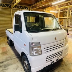 軽トラ　スズキ　キャリイ　4WD 走行6.3万KM エアコン/パ...