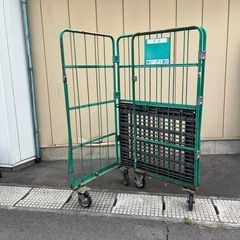 カゴ台車 大きめのサイズ 台車　の画像