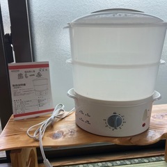 蒸し一番　電気蒸し器