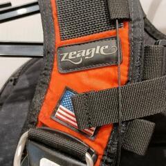 0701-130 ジーグル　Zeagle BCジャケット 黒　ダイビング用品の画像