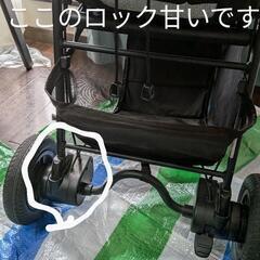 【取引成立/引取待ち】アップリカ スムーヴ プレシャス（3輪）お譲りします／訳ありの画像