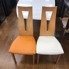 モリタインテリア　ダイニング7点セット　マルチカラー【トレファク　川越店】の画像