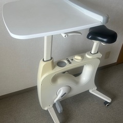 エアロバイク（デスク付き）差し上げますの画像