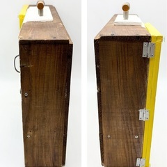 値下げ↓中古◆ハンドメイドラック◆取手付きの画像