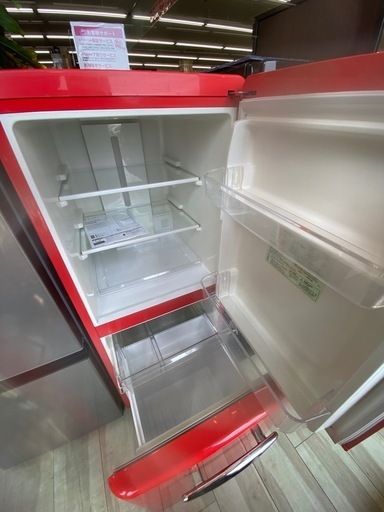 エディオン149L冷凍冷蔵庫:2018年製【リサイクルフカツ岡崎倉庫店】250701NA-6