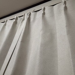 〈受け渡し予定者決定しました〉ニトリ　カーテン　レース　4枚セット　アイボリー　　　　の画像