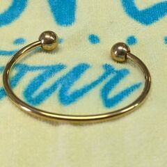 ☆腕輪　ブレスレット　金色　中古品　の画像