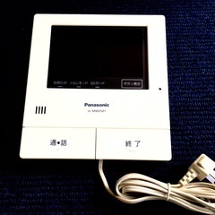 Panasonic ドアホン5型モニター(親機)の画像