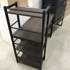 【ｼﾞｬﾝｸﾞﾙｼﾞｬﾝｸﾞﾙ金沢店】 システムデスク 茶/黒 W(幅)110.0×D(奥行き)48×H(高さ)115cm ※クリーニング済みの画像