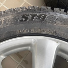 タイヤホイール　クラウン等に　215/55R17 17×6.5jの画像