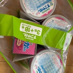 すこやか大缶3つ、スティック18本
