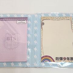 BTS SUGA グッズセット SHOOKY 缶バッジ2個＆メモ帳セット 未使用 BT21 シュガ シュキ アーミー 推し活の画像