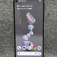 激安　Google pixel 5 128GB ソータセージ　SIMフリーの画像