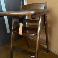 ❣️木製　ベビーチェアの画像